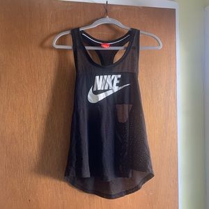 NIKE mesh racer back tank
